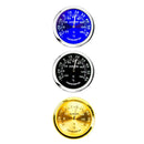 Night Light Car Thermometer Metal Ornaments(Gold Thermometer)