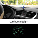 Night Light Car Thermometer Metal Ornaments(Blue Thermometer)