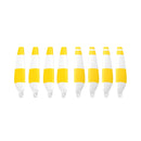 8 PCS 6030F Double Sided Colorful Low Noise Wing Propellers For DJI Mini 3 Pro, Color: White Yellow