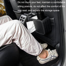 Car Drain Tissue Box Umbrella Storage Pocket Bag Storage Box Car Trash Can(Flip Fur Red)