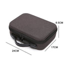 Handheld Gimbal Stabilizer Accessories Storage Bag For DJI OM 5(Dark Gray Red Foam)