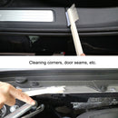 10 PCS Car Head Engine Brush Double-Sided Groove Brush(White)