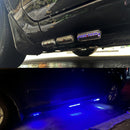 2 PCS LED Solar Decorative Night Vibration Lighting Warning strobe Lamp(White)