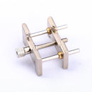 2 In 1 Watch Movement Holder Clip Base Metal Multi Function Vise Clamp(Copper Set)