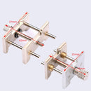 2 In 1 Watch Movement Holder Clip Base Metal Multi Function Vise Clamp(Copper Set)