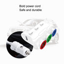 MEICHELE Car Cigarette Lighter Charger Dual USB 1A+2.1A With Switch(Black Voltage Version)
