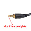 Car Modified AUX+USB Socket Audio Modification Accessories 3.5mm USB Extension Line
