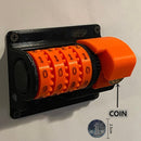 Beer Counter Wall-mounted Can Opener Bottle Opener (Red and Black)
