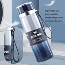 955 316 Stainless Steel Vacuum Cups, Capacity: 800 ml(Gradient Blue)