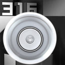 955 316 Stainless Steel Vacuum Cups, Capacity: 800 ml(Gradient Blue)