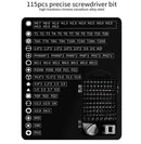 117 In 1 Screwdriver Set Watch Game Console Disassembly Tool