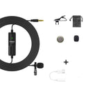 SYNCO S8 Lavalier Live Wired Microphone, Spec: Black + Type-C