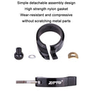 ZTTO Folding Bicycle Seatpost Clamp Retrofit Accessories, Color: 40.8 (Orange)