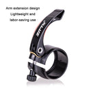ZTTO Folding Bicycle Seatpost Clamp Retrofit Accessories, Color: 40.8 (Orange)