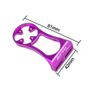 ZTTO Mountain Bike Stopwatch Mount Bicycle Extension Stand, Color: Red