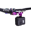 ZTTO Mountain Bike Stopwatch Mount Bicycle Extension Stand, Color: Blue