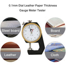 CHIXI Handheld Thickness Gauge Paper Thickness Gauge, Specification: Boutique 0-10mm Flat Head