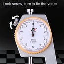 CHIXI Handheld Thickness Gauge Paper Thickness Gauge, Specification: Ordinary 0-20mm Flat Head