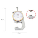 CHIXI Handheld Thickness Gauge Paper Thickness Gauge, Specification: Mid-range 0-10mm Flat Head