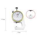 CHIXI Handheld Thickness Gauge Paper Thickness Gauge, Specification: Boutique 0-10mm Pointed Head