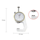 CHIXI Handheld Thickness Gauge Paper Thickness Gauge, Specification: Boutique 0-20mm Flat Head