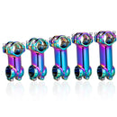 ZTTO Mountain Bike Colorful Aluminum Positive & Negative Riser(7 Degrees 90mm)