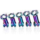 ZTTO Mountain Bike Colorful Aluminum Positive & Negative Riser(17 Degrees 70mm)