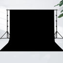 1.5m x 2.8m Product Photography Background Hanging Cloth(Black)