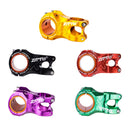 ZTTO Bicycle Handlebar Hollow 0 Degree Short Riser(Green)