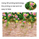 2.1m x 1.5m Flower Wall Photography Background Cloth