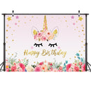 2.1m x 1.5m Unicorn Photography Background Cloth(3279)