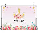2.1m x 1.5m Unicorn Photography Background Cloth(3278)