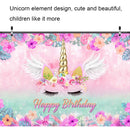 2.1m x 1.5m Unicorn Photography Background Cloth(3286)