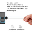 SHUNWEI Car Cigarette Lighter Charger 12/24V USB Converts Socket, Style: 2 Holes 2 USB Voltage