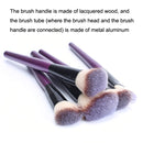 24 PCS / Set Beauty Makeup Brushes Tools Kit(Blue)