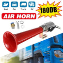 180DB Car Super Loud Air Horn Bird Call Single Pipe Air Whistle Horn