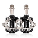 WEST BIKING Mountain Bike Self-locking Bearing Lock Pedal Riding Accessories(Black)