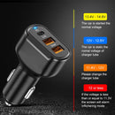 2PCS 2.4A Dual USB Car Charger, Style: 2 Ports (Black)