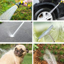 10 Functional Watering Sprinkler Head Household Water Pipe, Style: D6+4 Connector+15m 4-point Tube