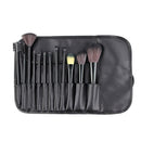 12 PCS / Set Black Makeup Brush Set Loose Powder Brush Makeup Tool