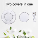 Photography Electric Turntable Automatic Rotating Display Stand,Style: Plug -in 2 In 1 14/20 cm