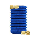 Household Garden Water Pipe 3X Telescopic TPE Car Washing Water Pipe, Style: Copper Plating 30m