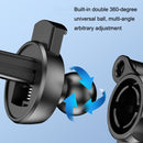 2PCS JQ006 Snap Universal Rotating Car Air Outlet Phone Holder(Light Green)