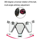 JQ00039 Metal Car Gravity Air Outlet Mobile Phone Holder(Red)