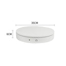 Electric Rotating Display Stand Electric Turntable, Specifications: Chinese Plug(White)