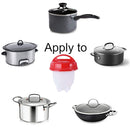 6 PCS/Set Eierkokers Cooker Silicone Non-stick Egg Steamer