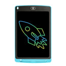 LCD Writing Board Children Hand Drawn Board, Specification: 10 inch Colorful (Light Blue)
