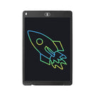 LCD Writing Board Children Hand Drawn Board, Specification: 12 inch Colorful (Black)