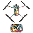 Sunnylife Drone+Remote Control Protective Sticker For DJI Mini 3 Pro Standard Version(Rhythm Graffiti)