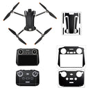 Sunnylife Drone+Remote Control Protective Sticker For DJI Mini 3 Pro Standard Version(Carbon Black)